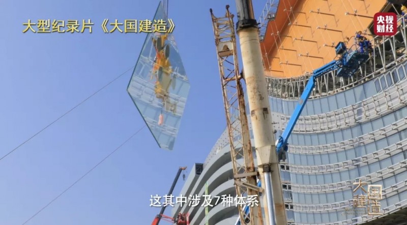 世界上目前最复杂的拉索结构安装！探秘南昌市民中心建设工程